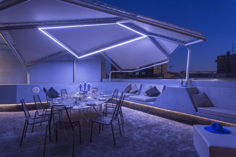 Diseño de terraza en ático en Paseo de Gracia - ERA architects