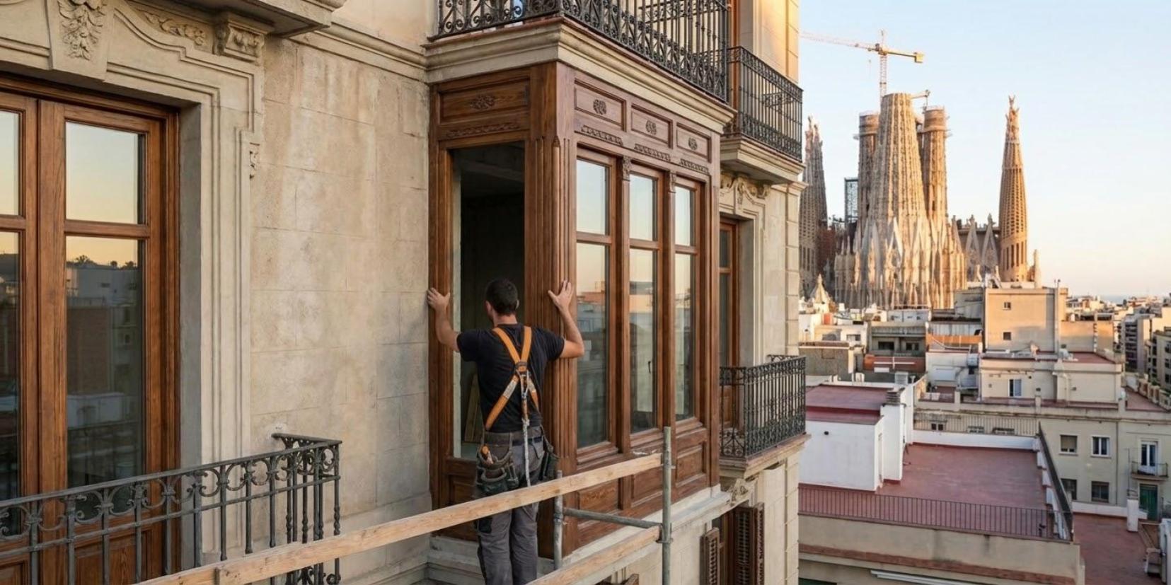 Wood Windows Obligation in Barcelona